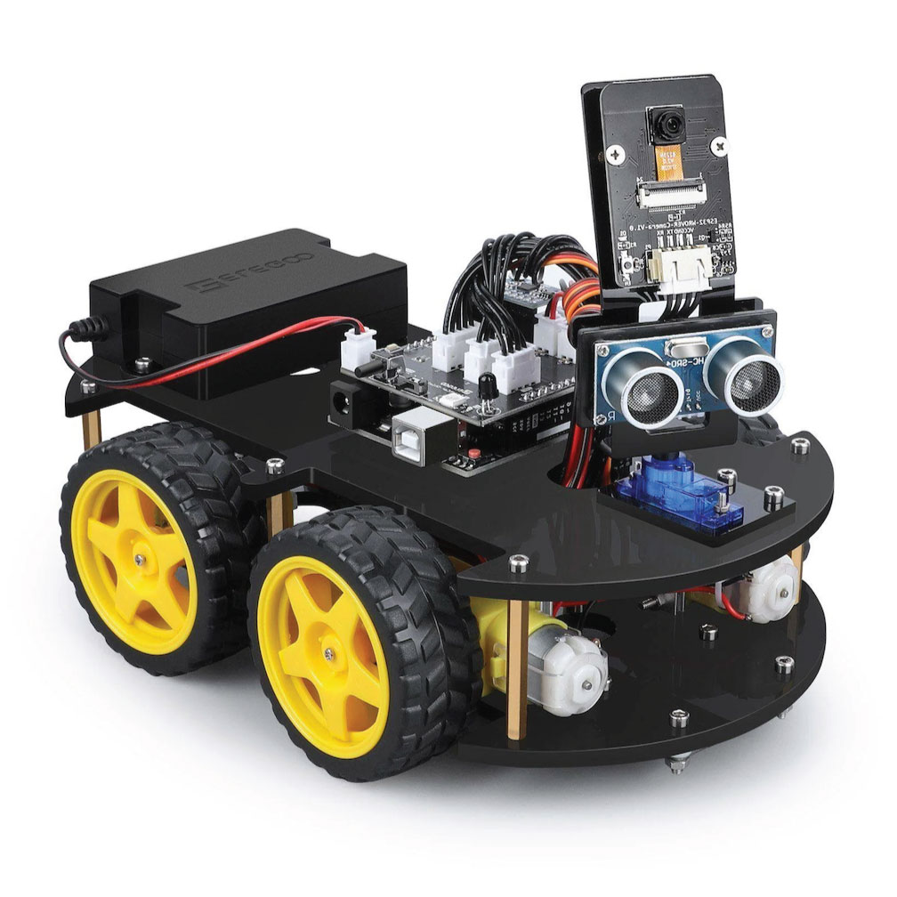 a robotic toy vehicle